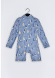 Dannie Boat Swim Play-suit LS