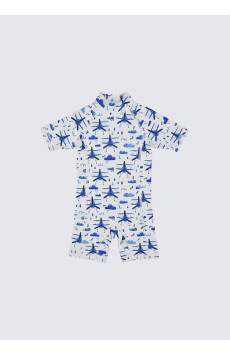 Surfer Plane Swim Play-suit SS