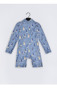 Dannie Boat Swim Play-suit LS