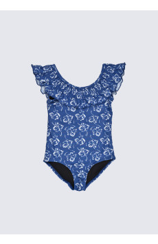 Anisette Blue Flower Swimsuit
