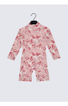 Dannie Mermaid 3 LS Swim Play-suit LS
