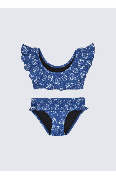 Henrietta Blue Flower Bikini