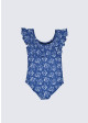 Anisette Blue Flower Swimsuit