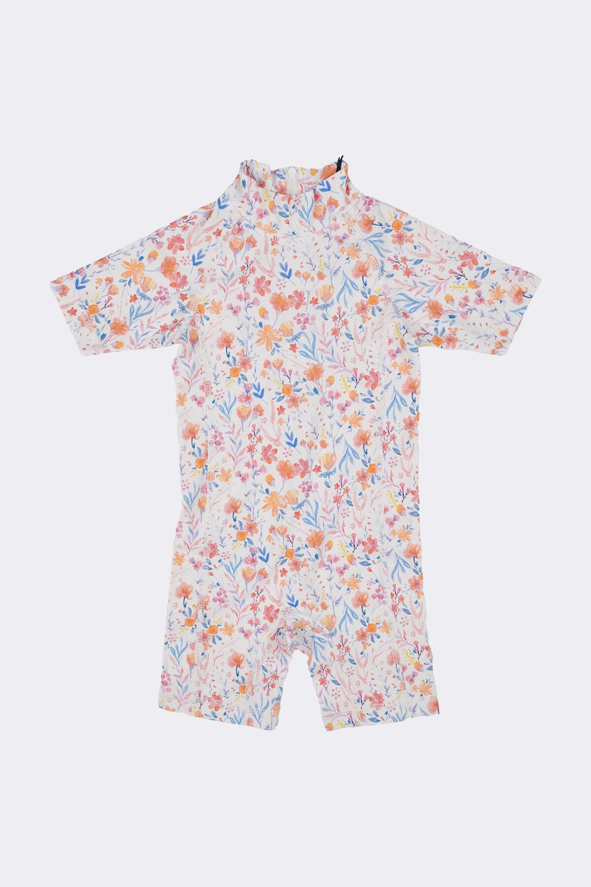 Surfer Pastel Flower Swim Play-suit SS