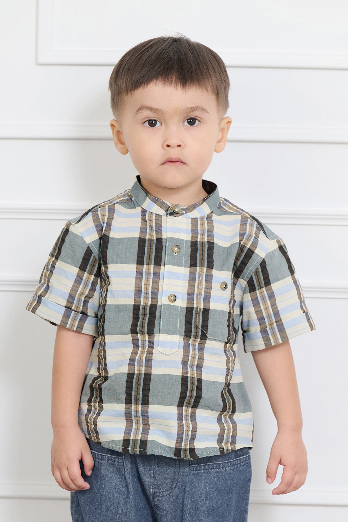 Nolan Check Shirt SS - Image 2