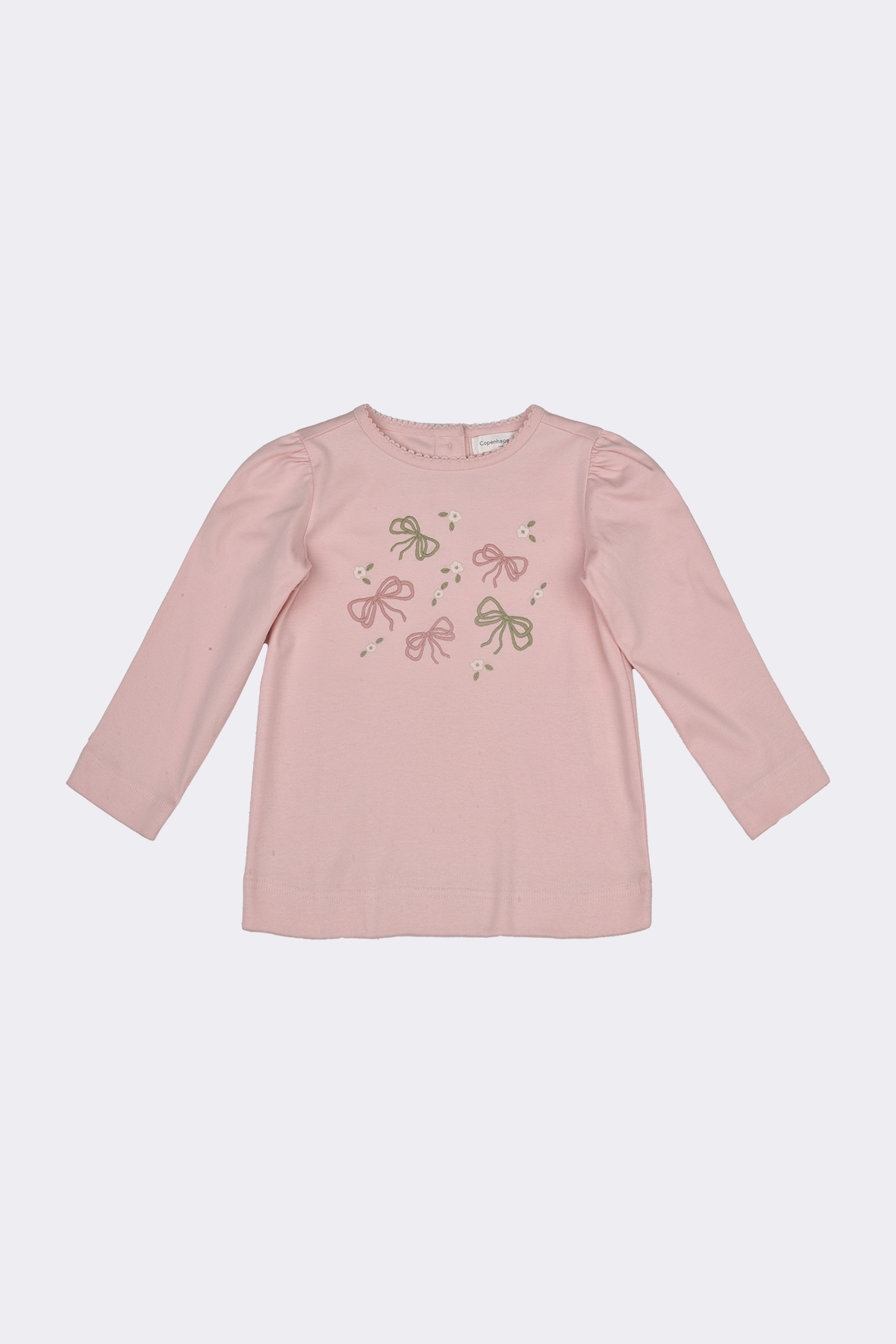 Augusta Bow Emb T-shirt LS - Image 3