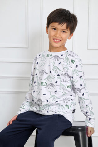 Ollie Dino T-shirt LS