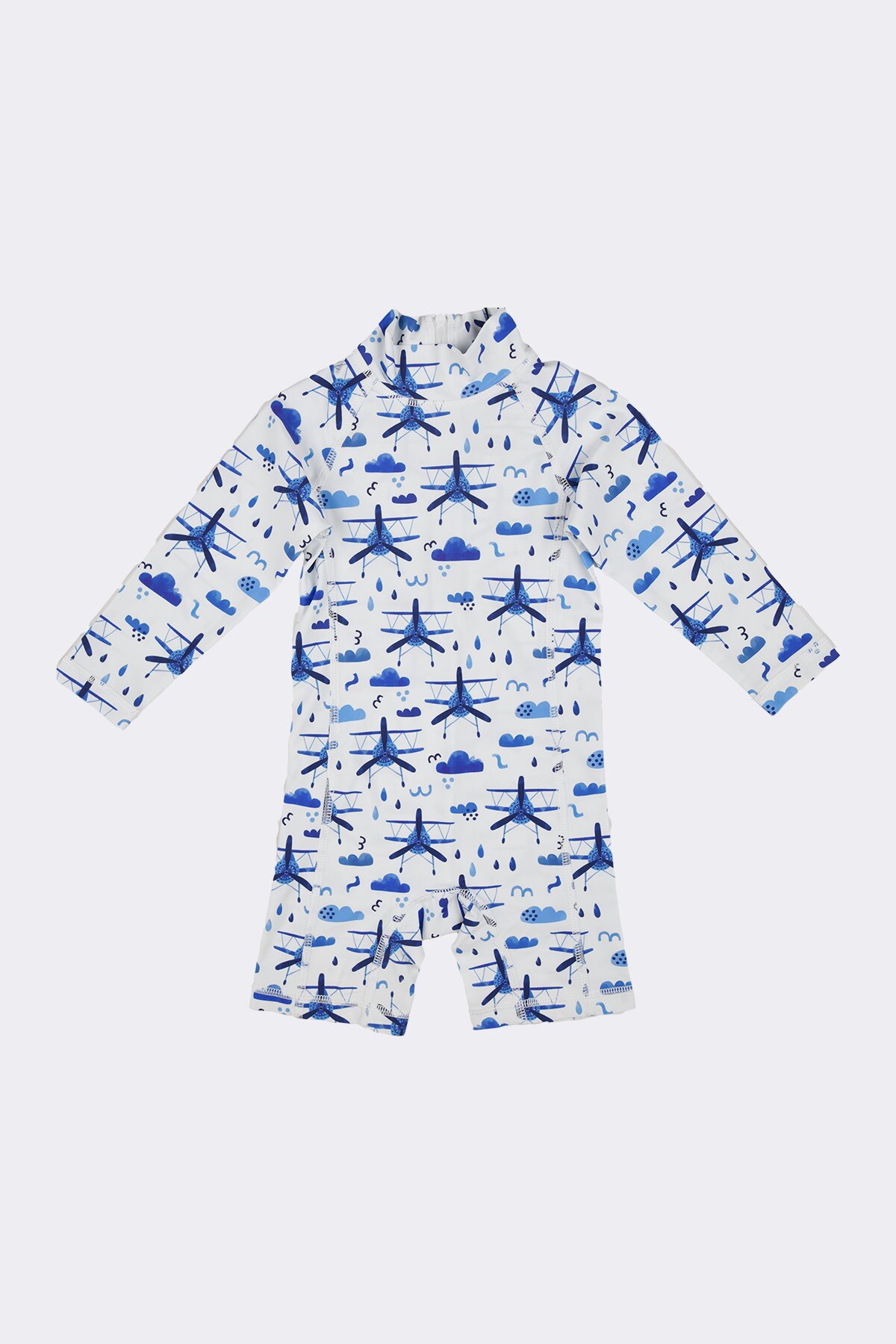 Dannie Plane Swim Play-suit LS