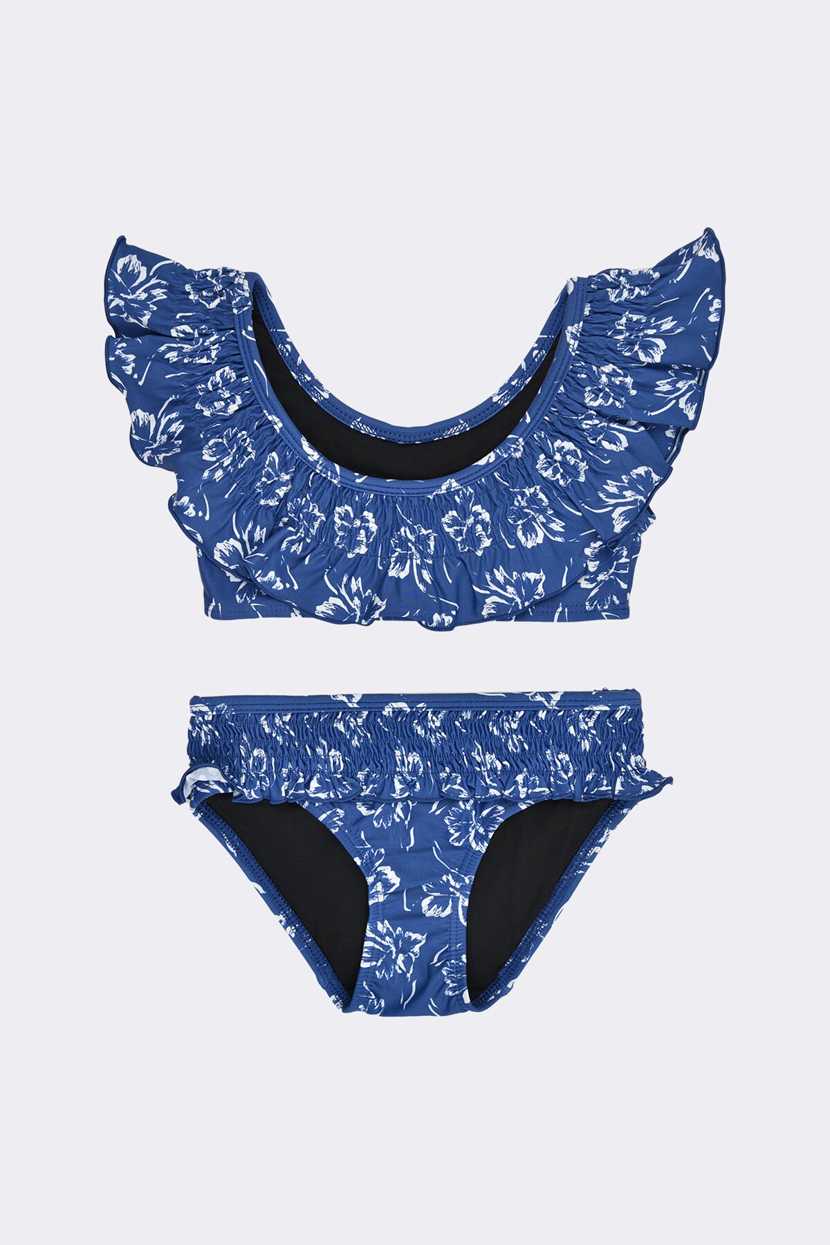 Henrietta Blue Flower Bikini