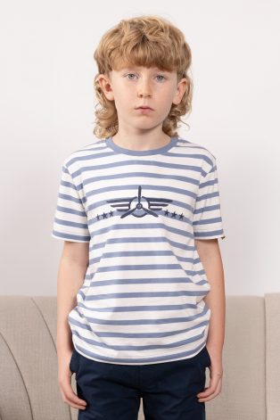 Adam Stripe Fly T-shirt SS