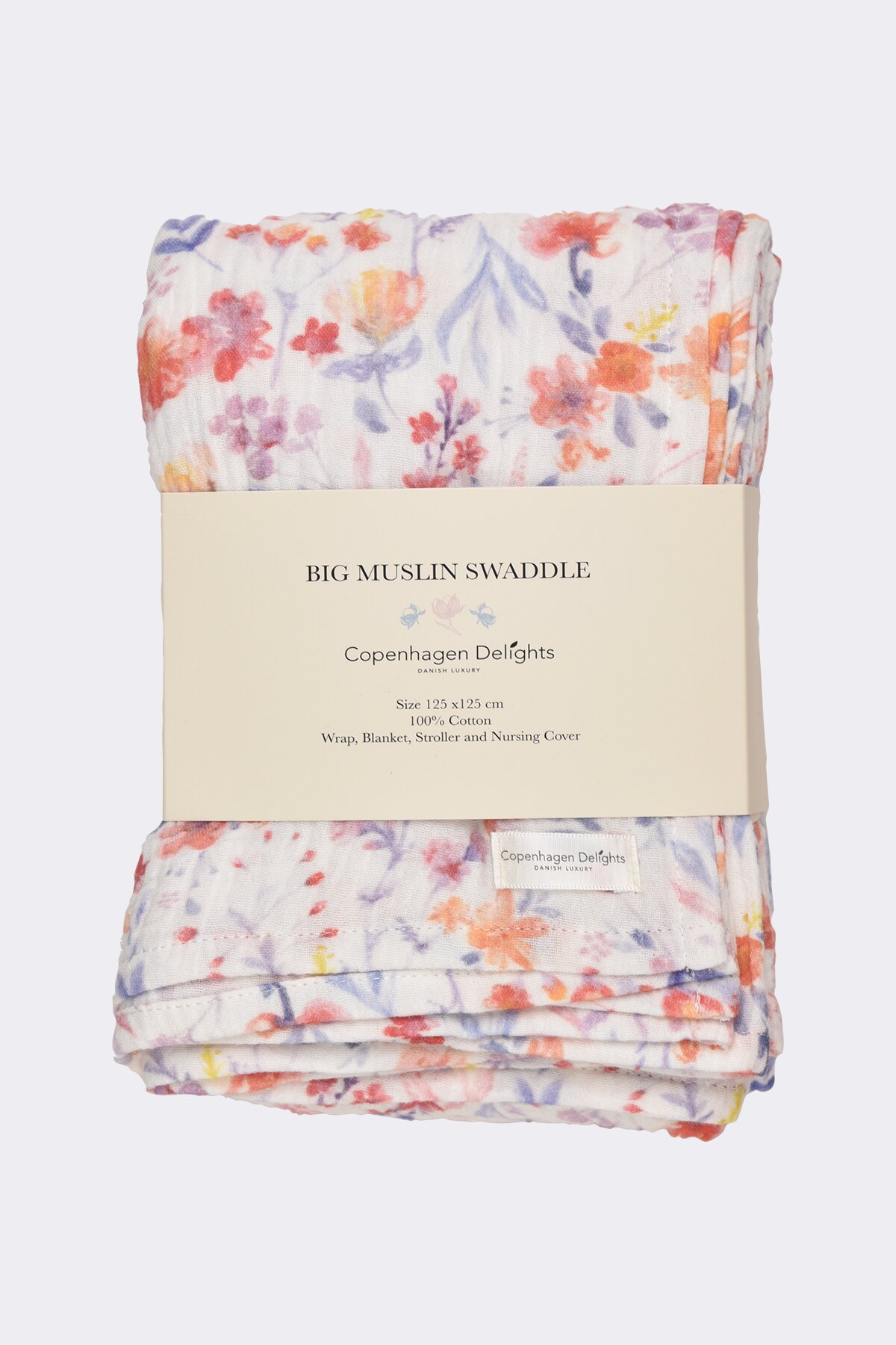 Swaddle Pastel Flowers