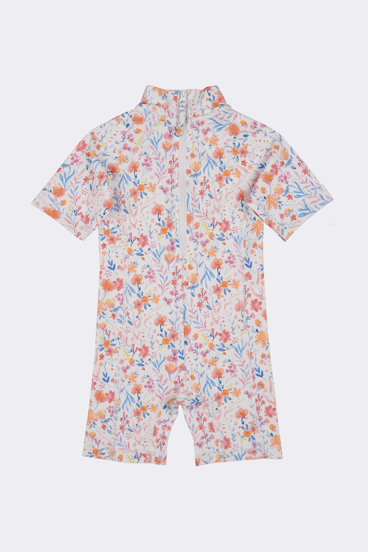 Surfer Pastel Flower Swim Play-suit SS - Image 2