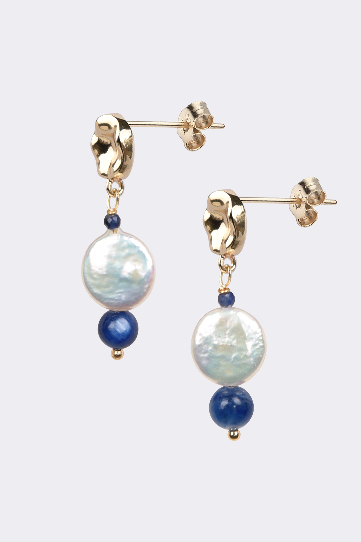 Pearl and Agate Earrings