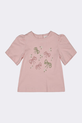 Winnie Bow Emb T-shirt SS