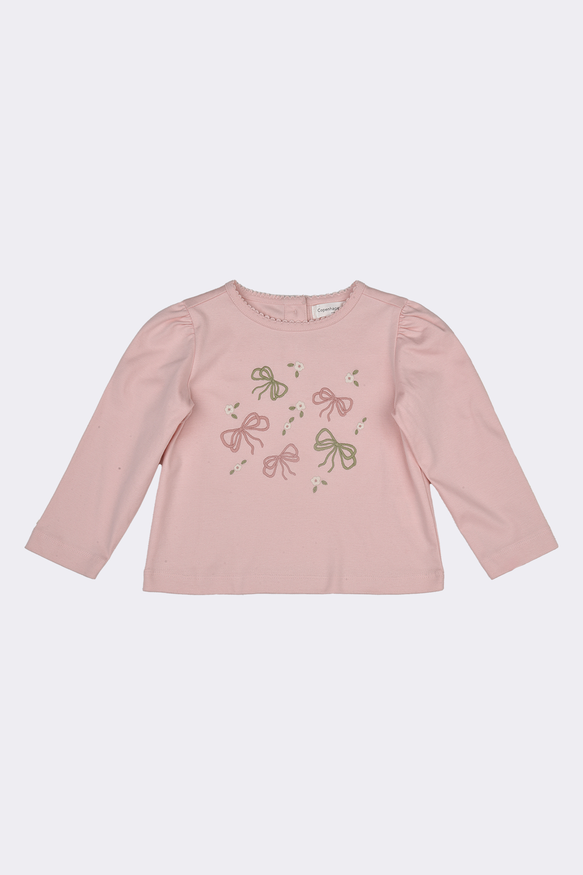 Augusta Bow Emb T-shirt LS - Image 3