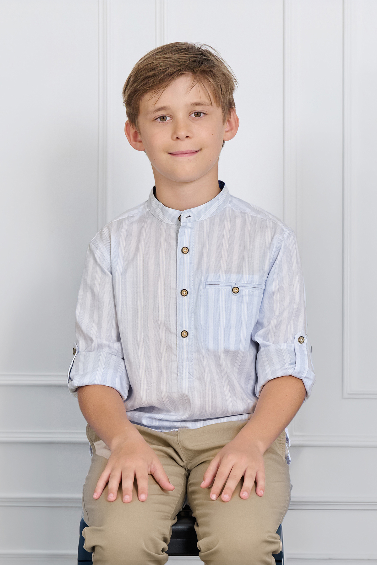 Bryan Stripe Shirt LS - Image 2