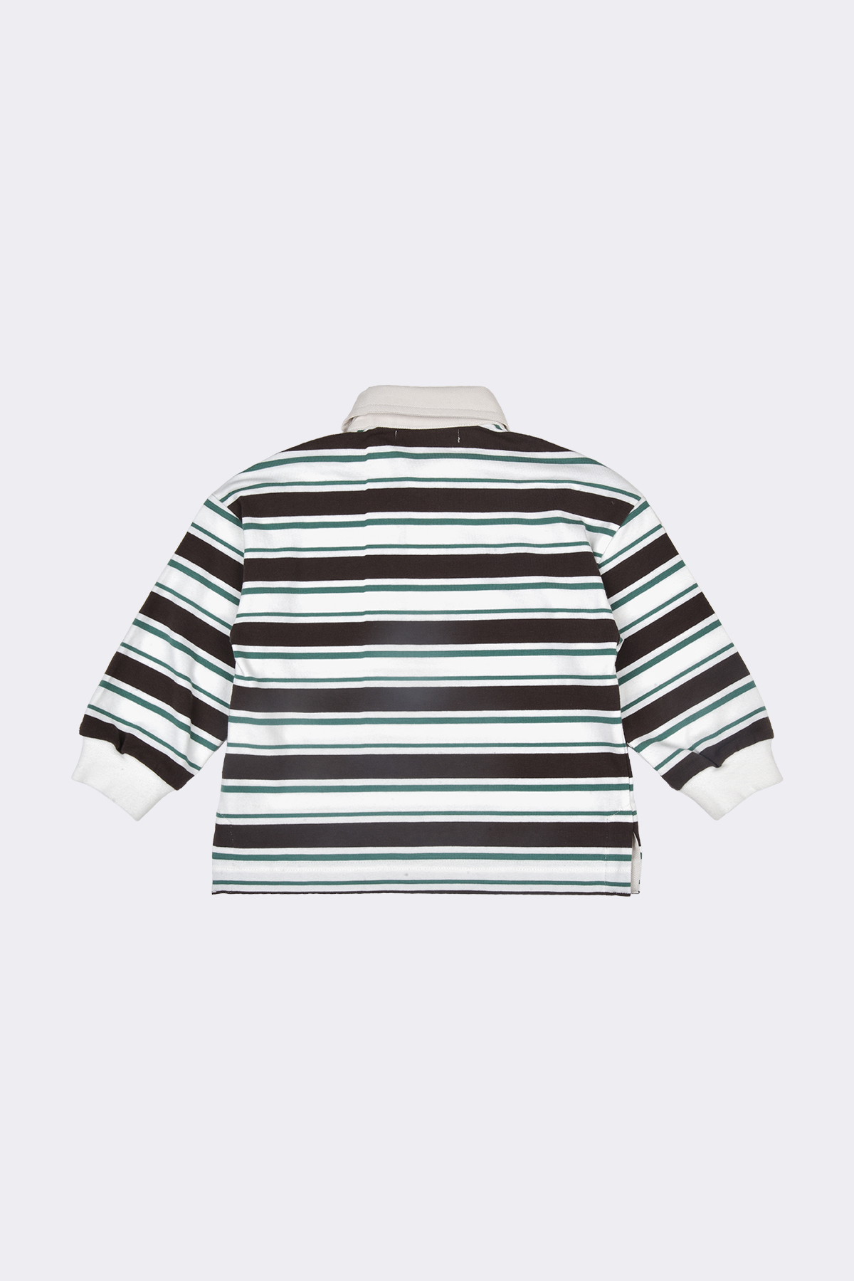 Moey Stripe Polo Shirt LS - Image 4
